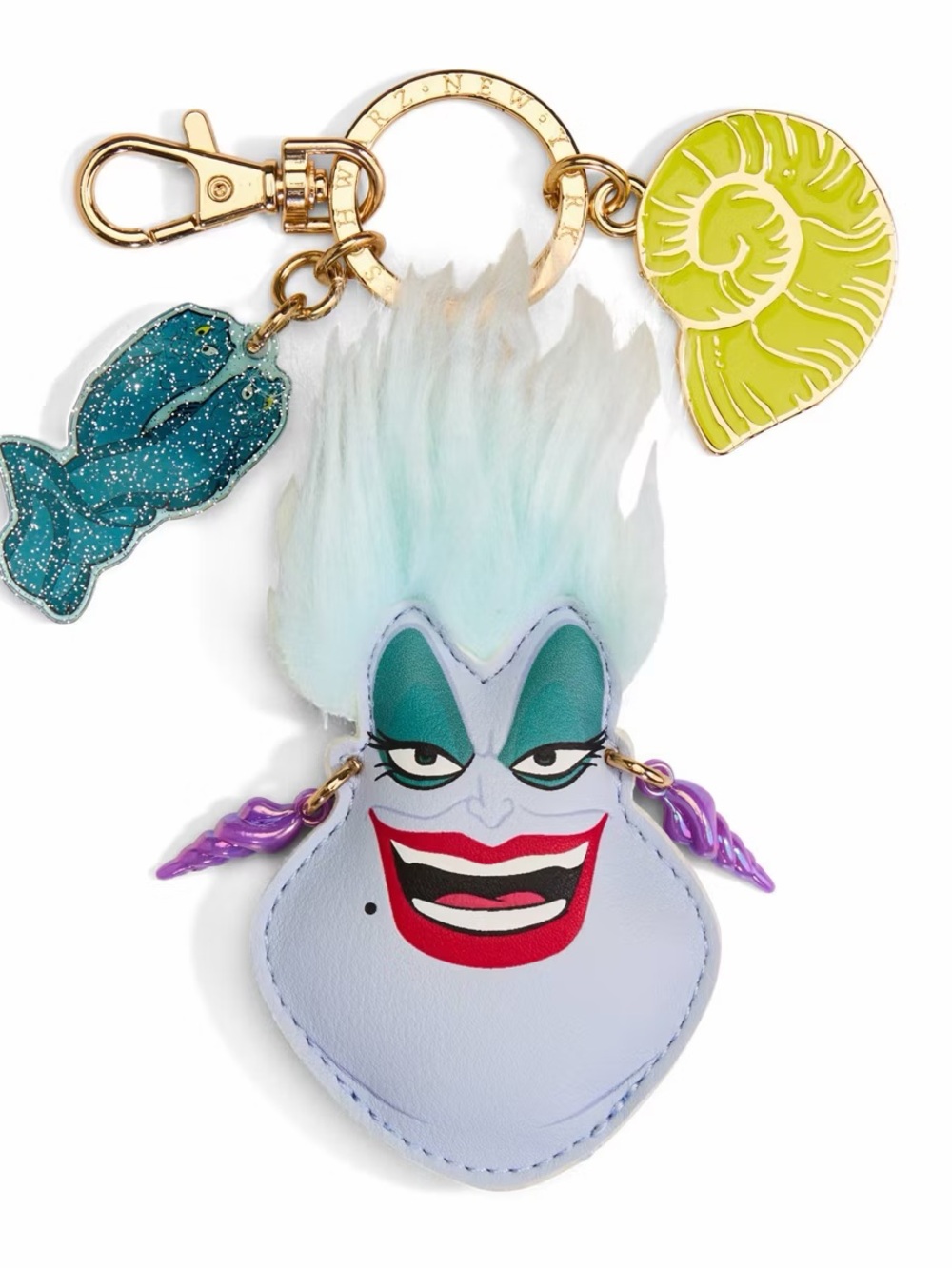 FAO Schwarz x Disney Ursula Bag Charm Keychain